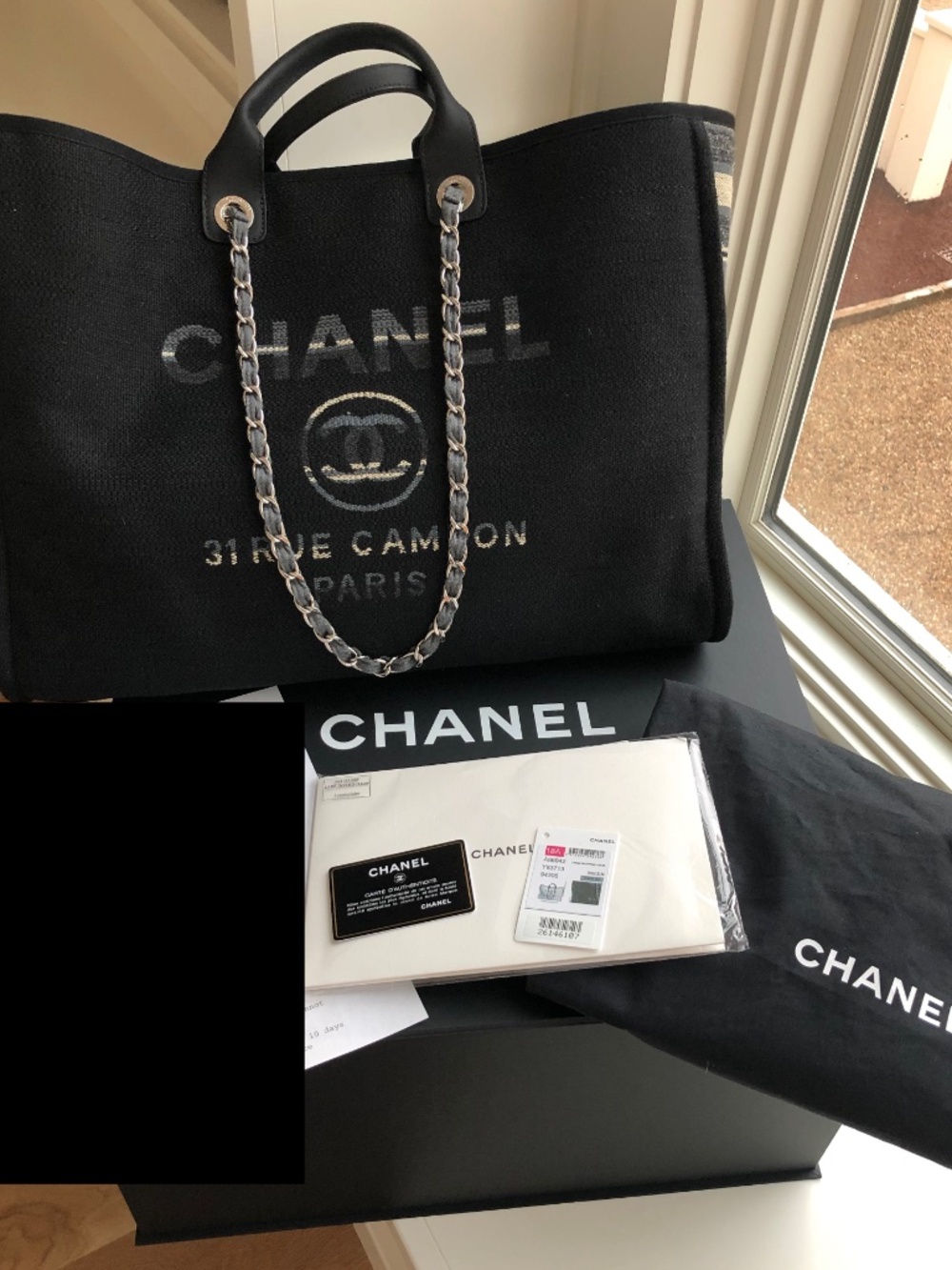 Chanel X-Large Deauville Tote